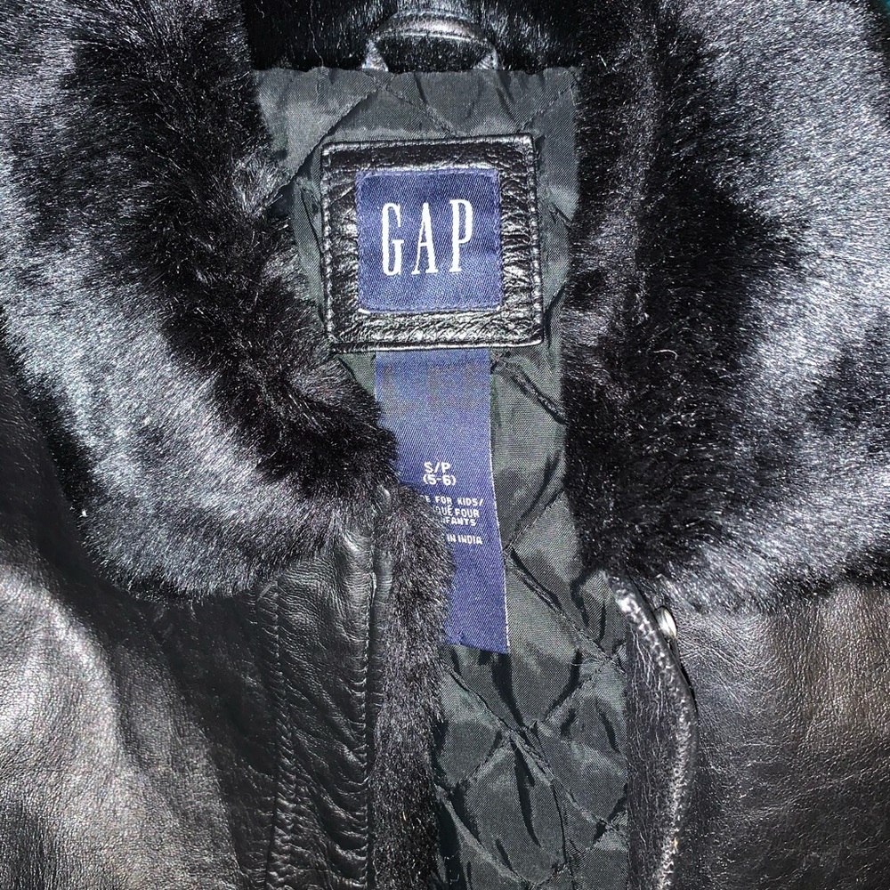 Girls Leather jacket size small